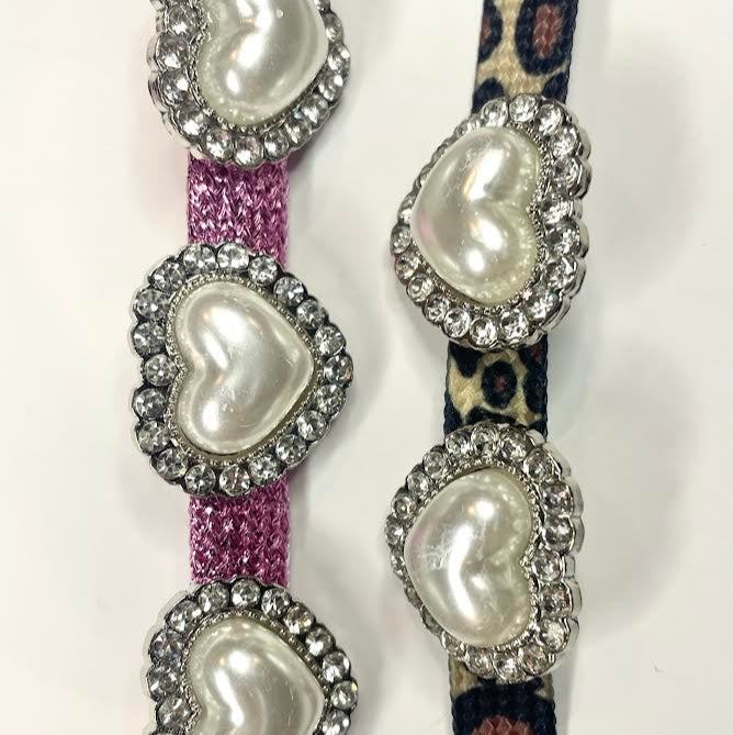 Charm pearly heart