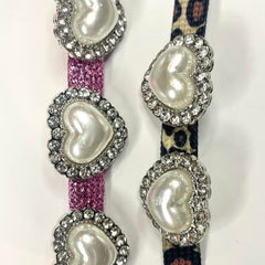 Charm pearly heart