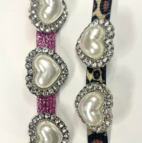 Charm pearly heart