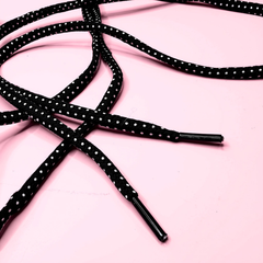 Black/White Dotted Laces
