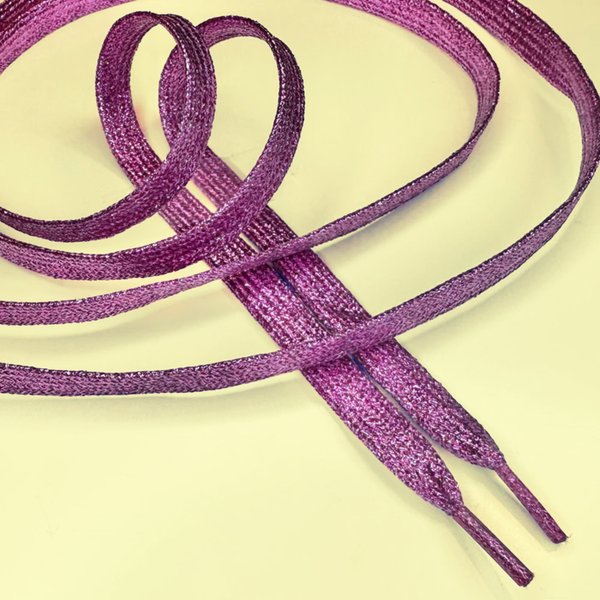 Pink Laces Glitter