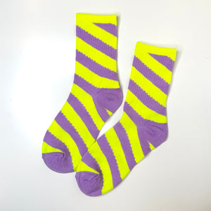 Socks Poisoned Stripey - Mid Leg Socks