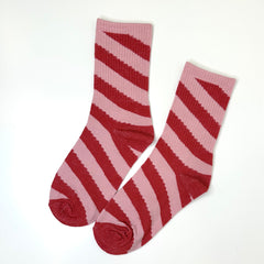 Socks Tutti Frutti Stripey - Mid Leg Socks