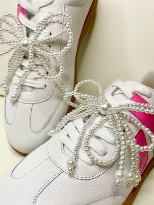 Charm pearly bow
