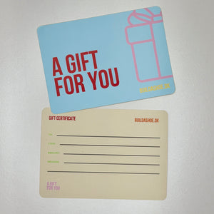 Gift Card | Physical product
