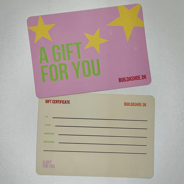 Gift Card | Physical product