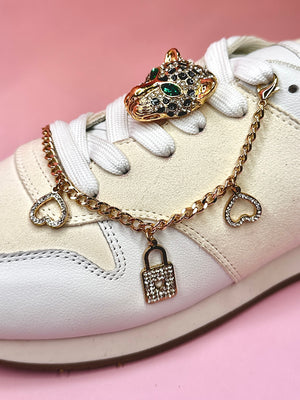 Charm heart lock chain