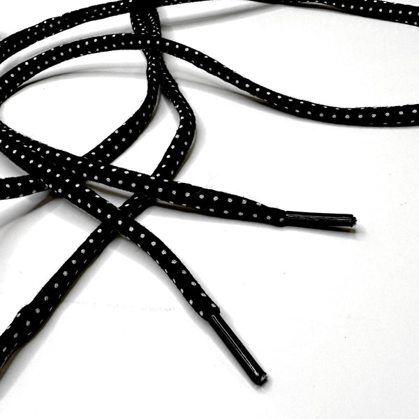 Black/White Dotted Laces