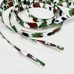 Camou Light Green / White Laces
