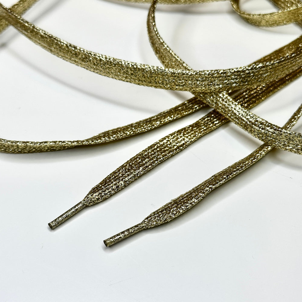 Gold Laces Glitter