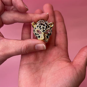 Charm leopard pink