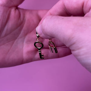 Charm lock and key