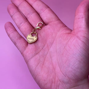 Charm love lock
