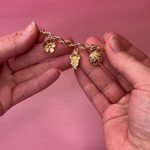 Charm floral chain