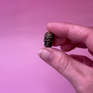 Charm oxidized skull
